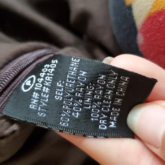 J.O.A - Faux Leather Midi Skirt - Brown - Picture 6 of 6